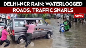 Delhi-NCR Rain Fury: Waterlogged Roads, Traffic Snarls, 14 Flights Diverted