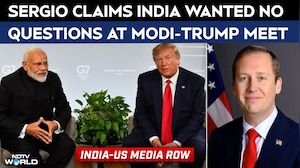 India-US Media Row: Sergio Gor Claims India Wanted No Questions At Modi-Trump Meet