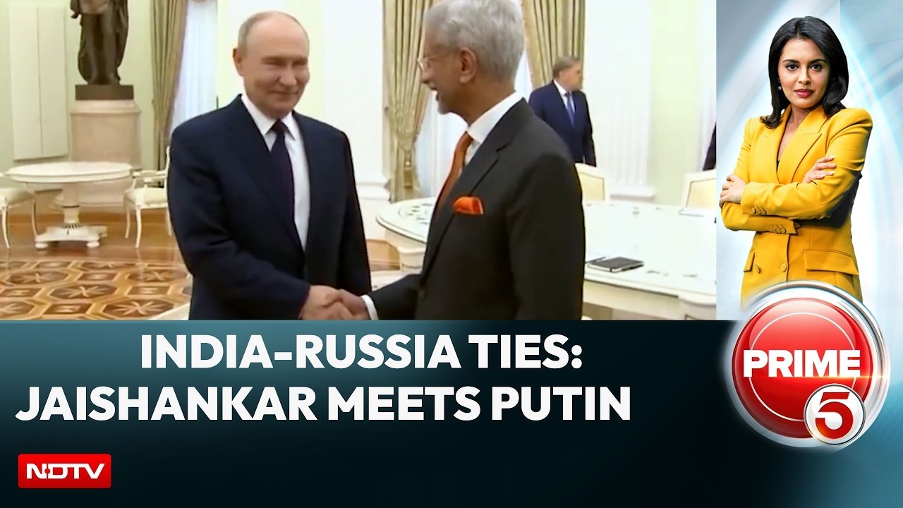 S Jaishankar Meets Putin As India-Russia Talks Gain Significance Amid US Tariff Threats