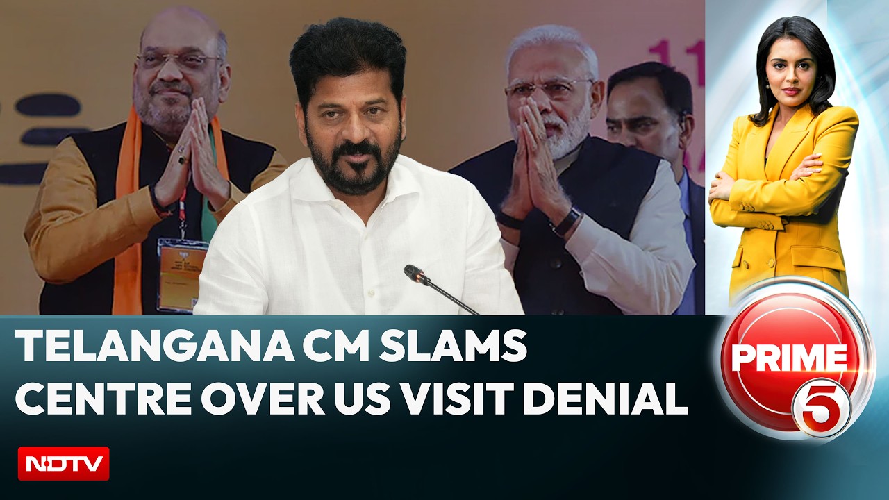 Telangana CM Revanth Reddy Questions Centre Over Denial Of Proposed US Visit