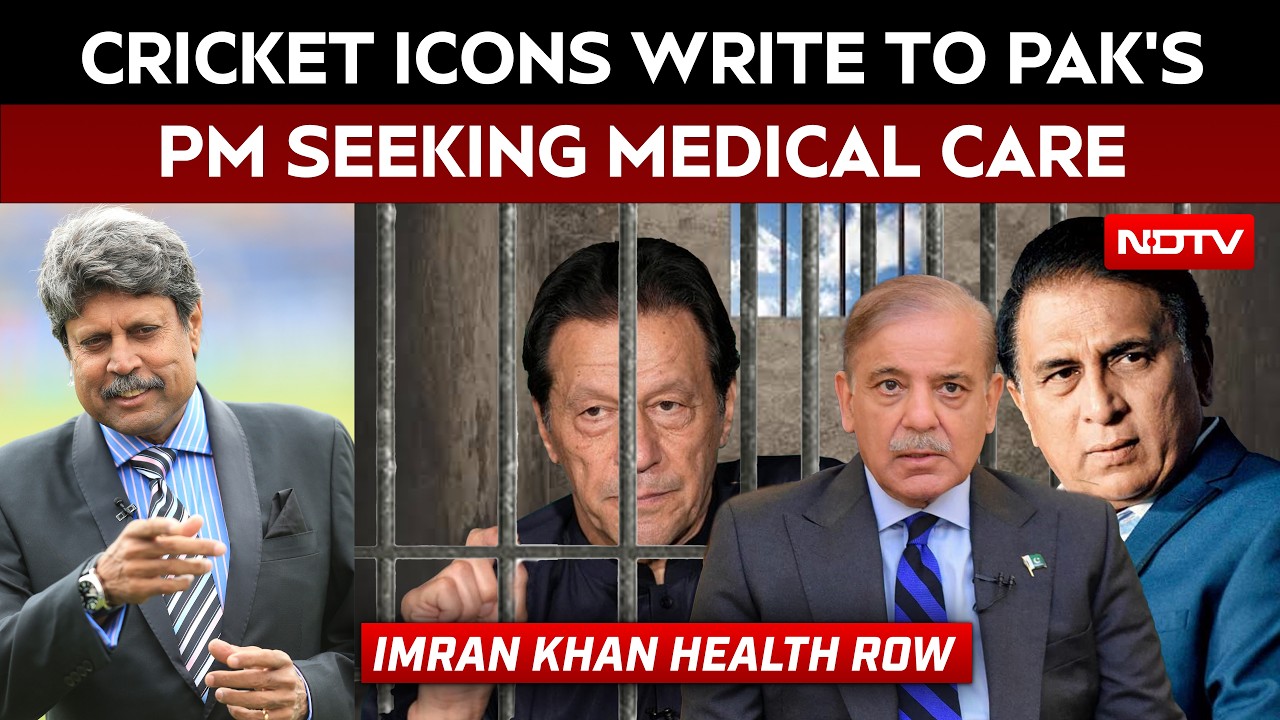 Cricket Greats Write To Pakistan PM, Demand Proper Medical Care For Imran Khan