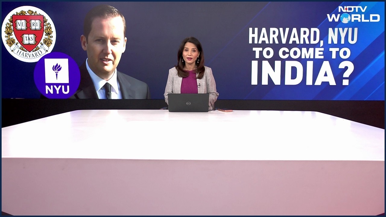 US Envoy Gor: Harvard, NYU May Come To India