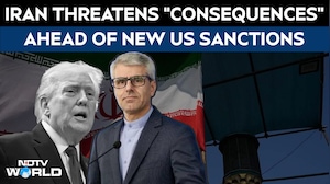 US Iran War | Iran Threatens &ldquo;Consequences&rdquo; Ahead Of New US Sanctions Announcement