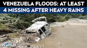 Venezuela Floods: At Least 4 Missing After Heavy Rains, Search Operations Underway