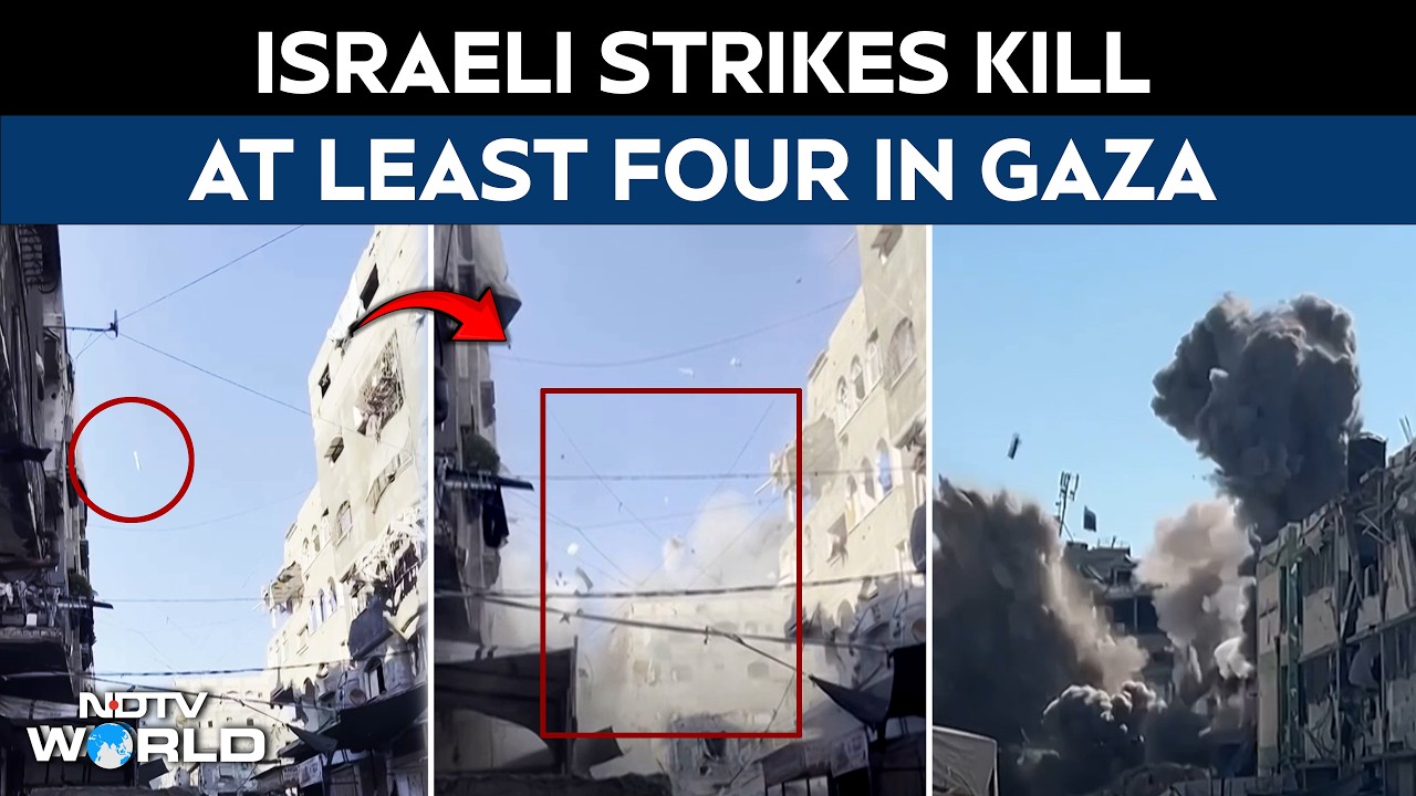 Israeli Strikes Kill At Least Four In Gaza, Including Two Children