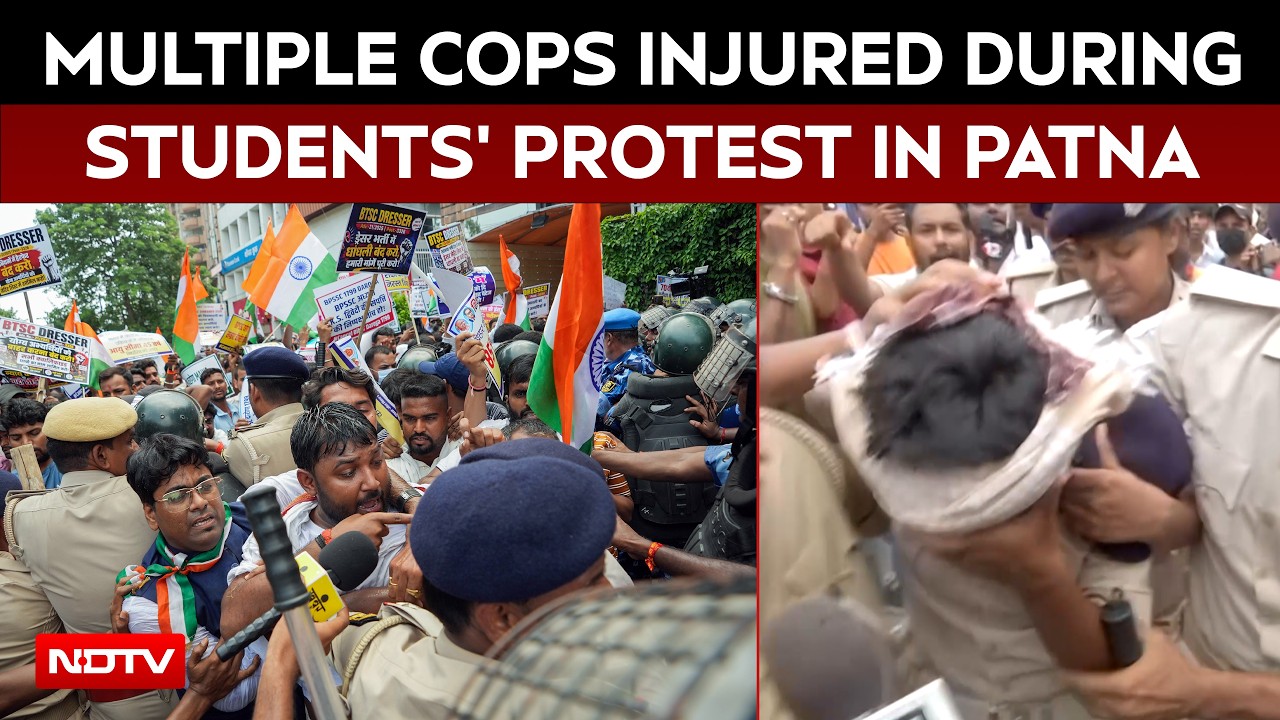 Bihar News: Multiple Police Officers Injured As BPSC Protest Turns Tense In Patna