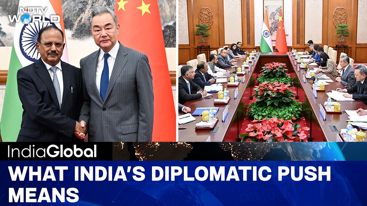 NSA Ajit Doval Meets China's Wang Yi For Indo-China Border Talks