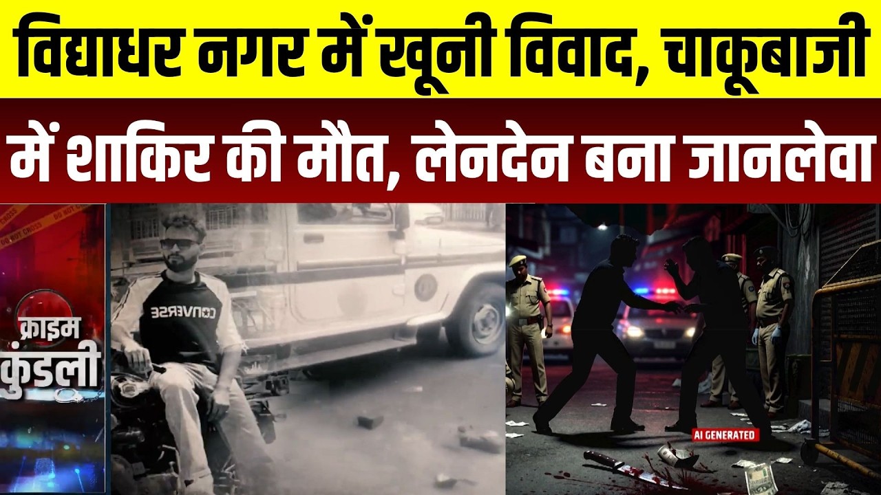 Jaipur Crime News: पैसों के लेनदेन को लेकर बवाल, युवक को चाकुओं से गोदा | Jaipur Murder Case | Top
