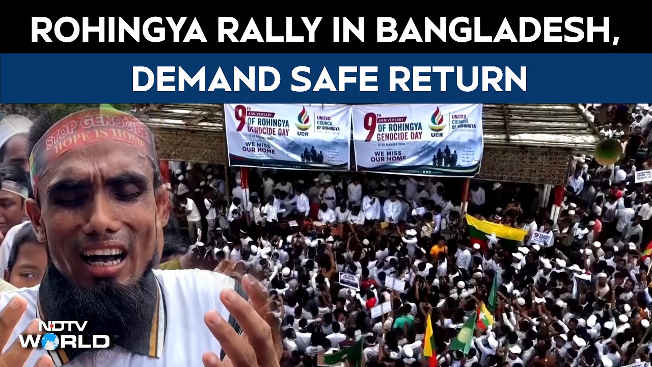 Rohingya Refugees Rally In Bangladesh, Demand Safe Return to Myanmar