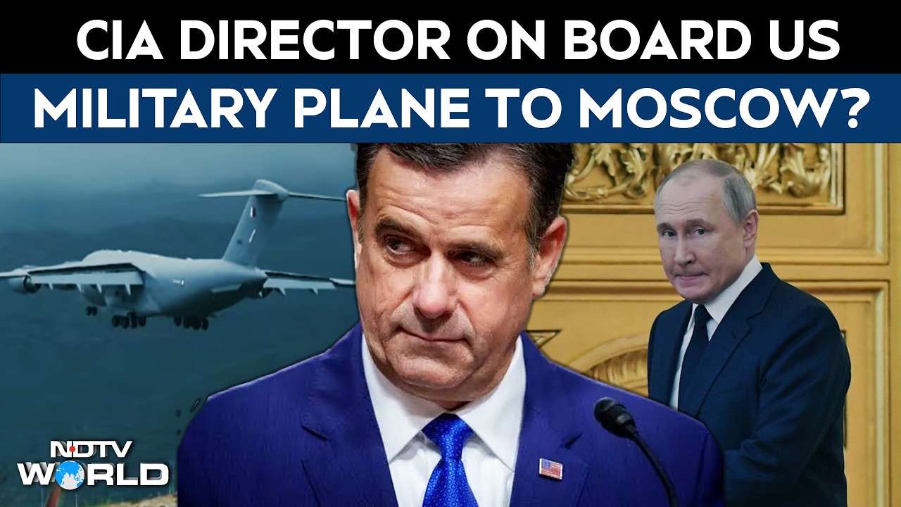 CIA Director On Board US Military Plane To Moscow? Kremlin Says It Has No Idea