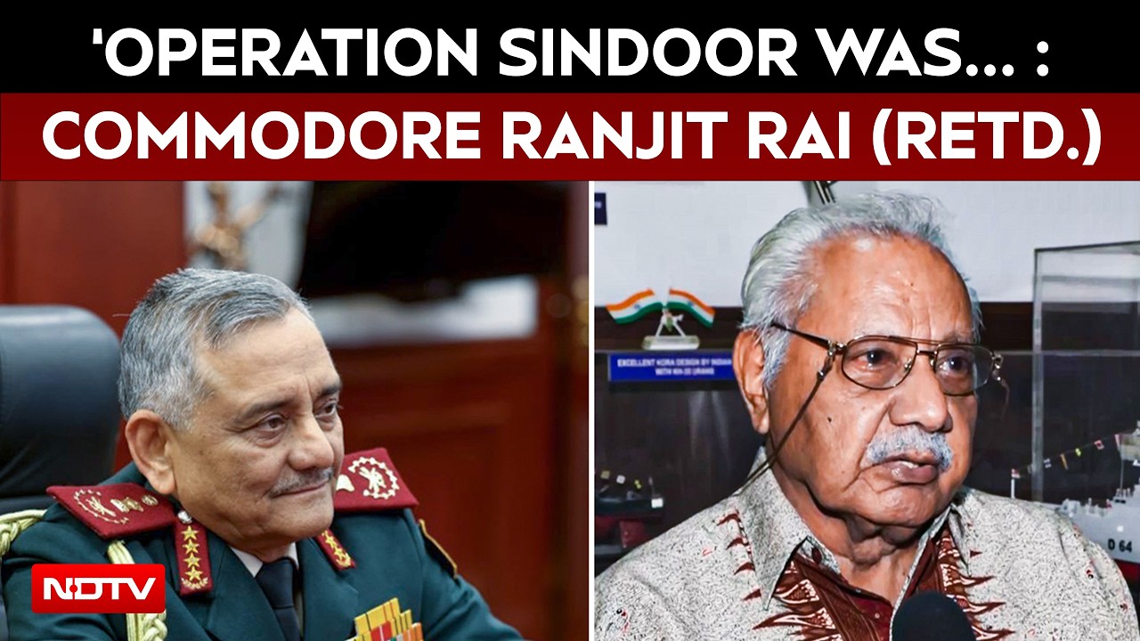 Ex-Navy Officer On Kirana Hills Remark, Calls Operation Sindoor A Success