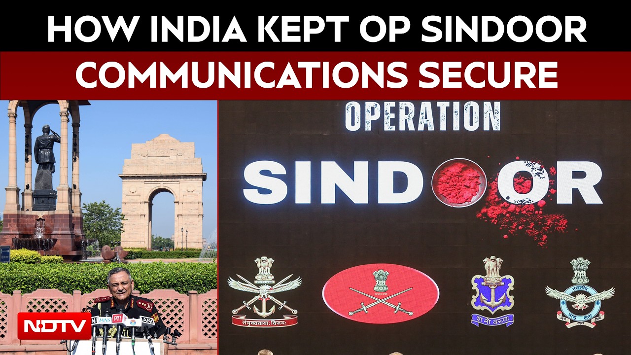 How India Secured Top-Level Communications During Op Sindoor