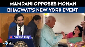 Zohran Mamdani Opposes RSS Chief Mohan Bhagwat's Madison Square Event