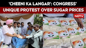 Punjab News | &lsquo;Cheeni Ka Langar&rsquo;: Congress Protests Rising Sugar Prices In Chandigarh