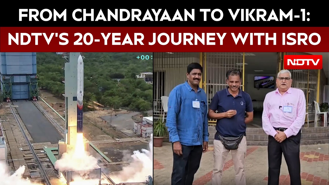 Video: From Chandrayaan To Vikram-1: NDTV’s 20-Year Journey With ISRO