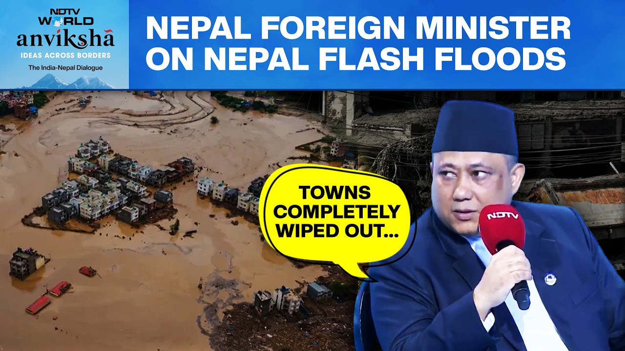 'I Sit Here With A Heavy Heart...': Nepal Foreign Minister Reacts To Nepal Flood Tragedy