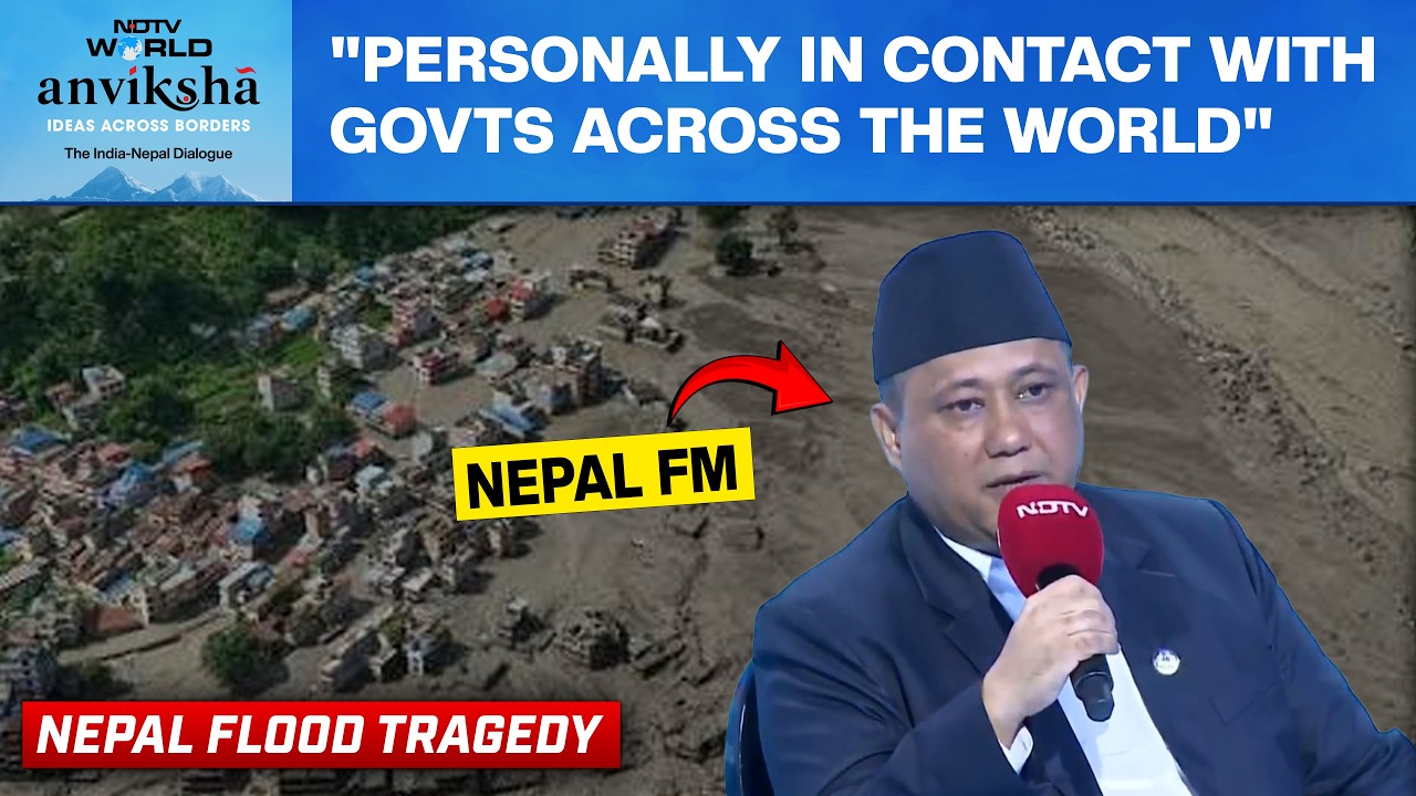 Nepal FM On Nepal Flood Tragedy: "Personally In Contact With Govts Across The World"