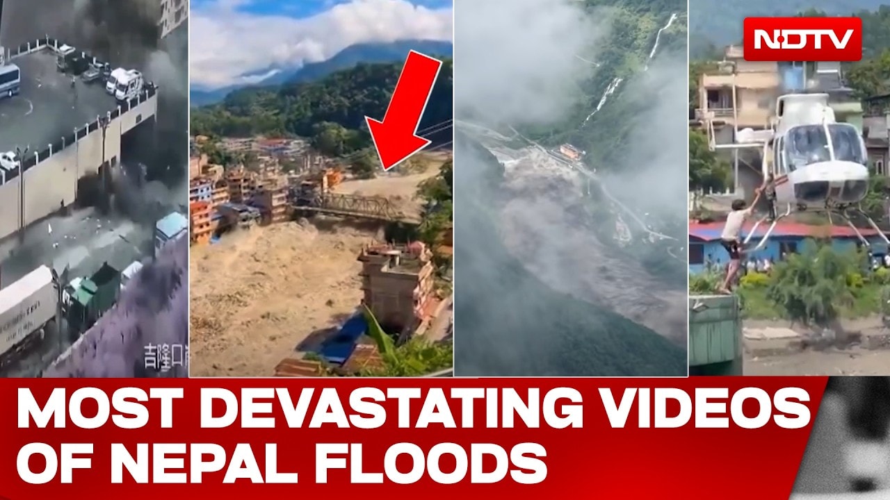 14 Most Devastating Videos Of Nepal Floods