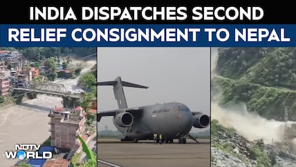 India Sends Second Consignment Of Relief Aid To Nepal