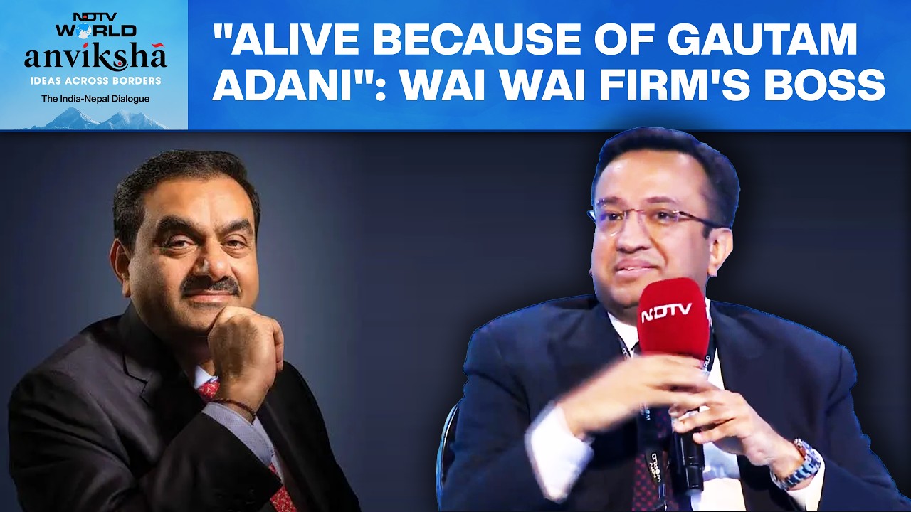 "Alive Because Of Gautam Adani": Wai Wai Firm's Boss Recalls Maldives Incident