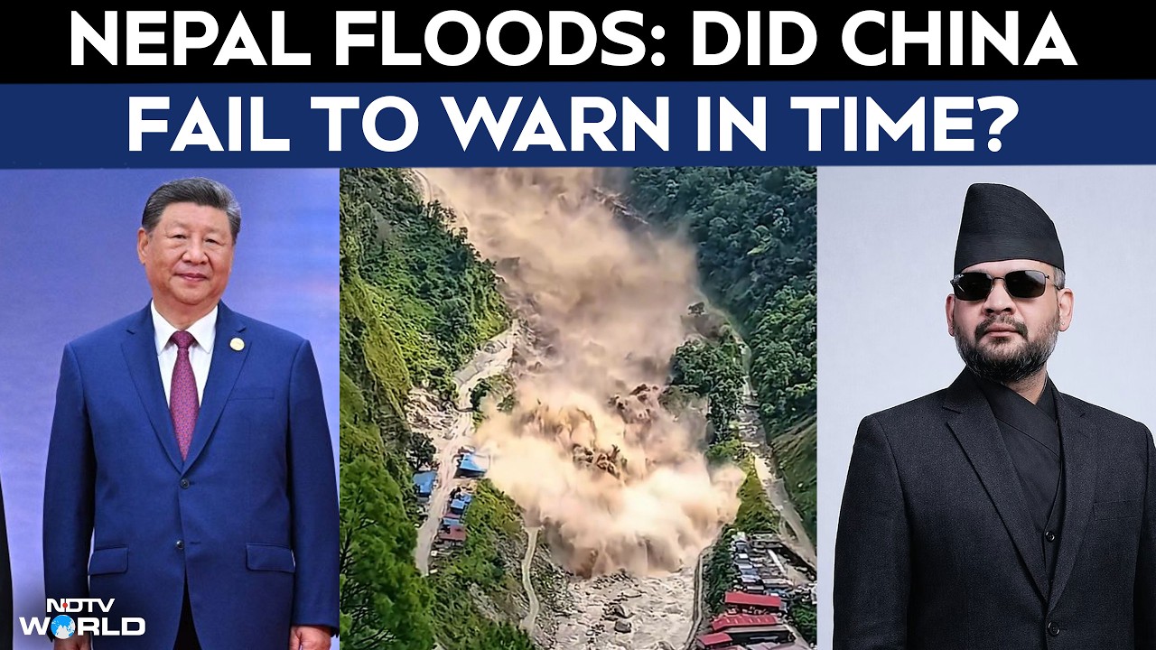 China Under Fire Over Nepal Floods; Beijing Calls Early Warning Claims 'Fake'