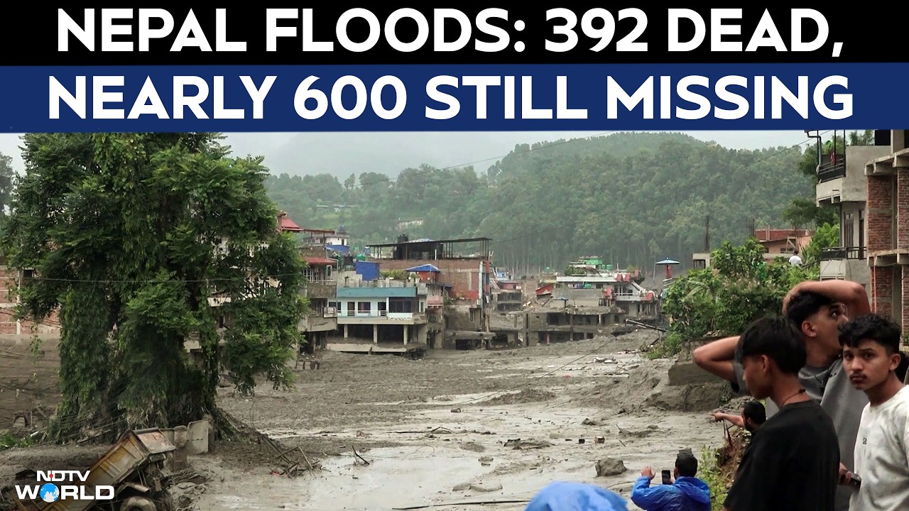 Nepal Battles Devastating Flood Aftermath; Death Toll Climbs To 392