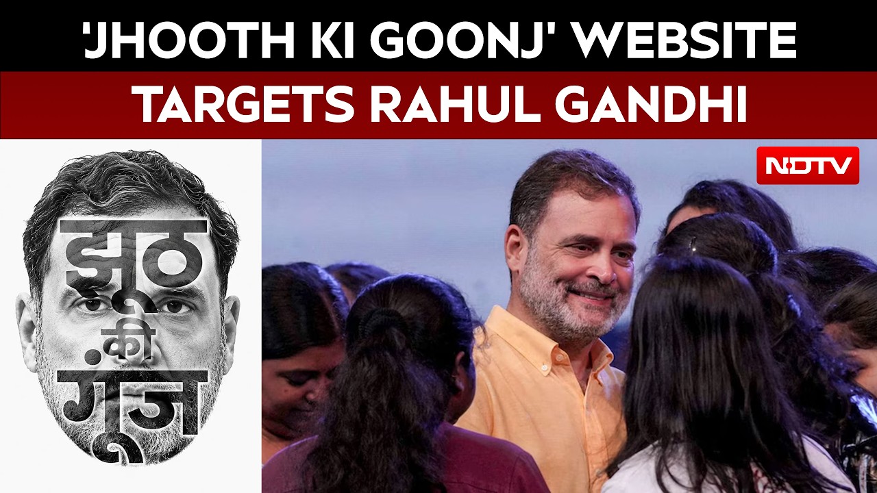 Jhooth Ki Goonj: Website Seeks To "Fact-Check" Rahul's Student Outreach Claims