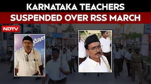 Karnataka Teachers Suspended Over RSS March Participation, Department Orders Inquiry