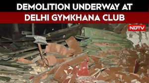 Demolition Underway At Delhi Race Club After Centre Takes Possession of 53-Acre Premises