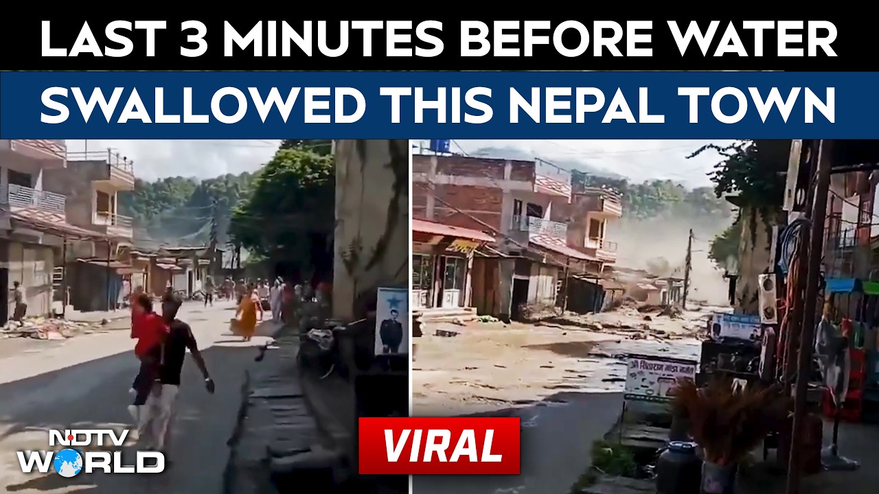 Last 3 Minutes Before Water Swallowed Nepal's Trishuli Caught On Cam