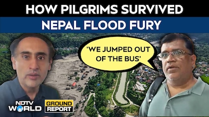 'We Jumped Out Of The Bus': Pilgrims Recall Narrow Escape From Nepal Floods