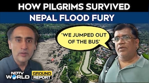 'We Jumped Out Of The Bus': Pilgrims Recall Narrow Escape From Nepal Floods