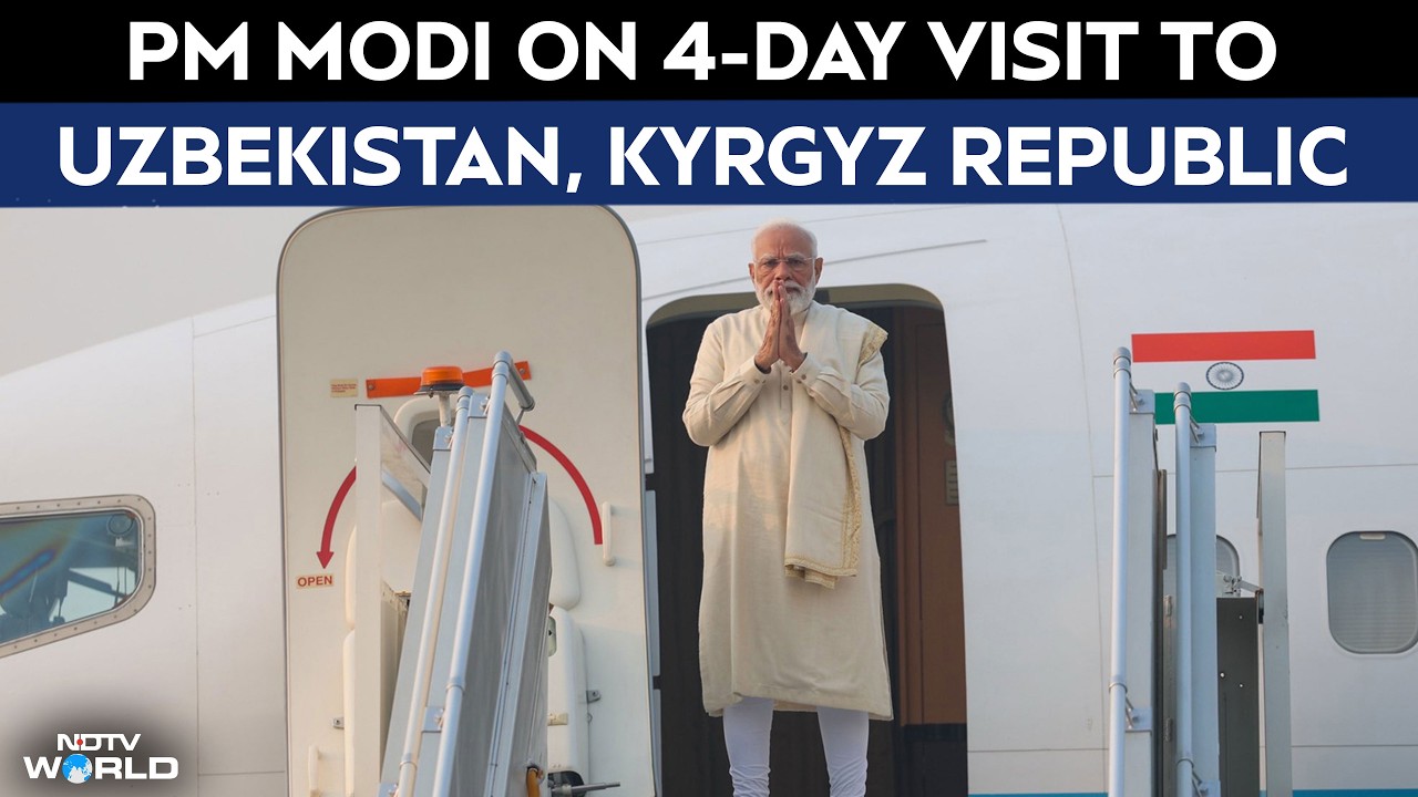 PM Modi's Central Asia Tour: India Steps Up Strategic Outreach To Uzbekistan, Kyrgyzstan