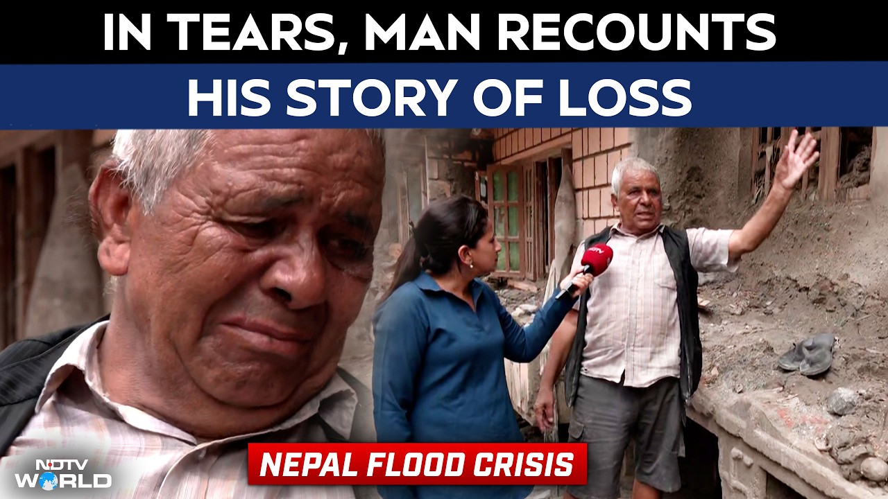 Nepal Flood Horror: 71-Year-Old Man Loses Home, Godown In Devastating Floods