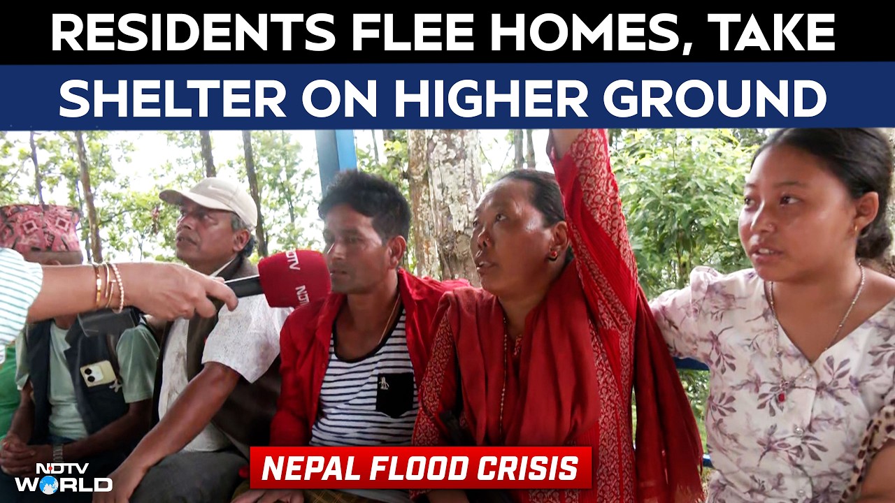 Nepal Floods: Residents Flee Homes, Take Shelter On Higher Ground