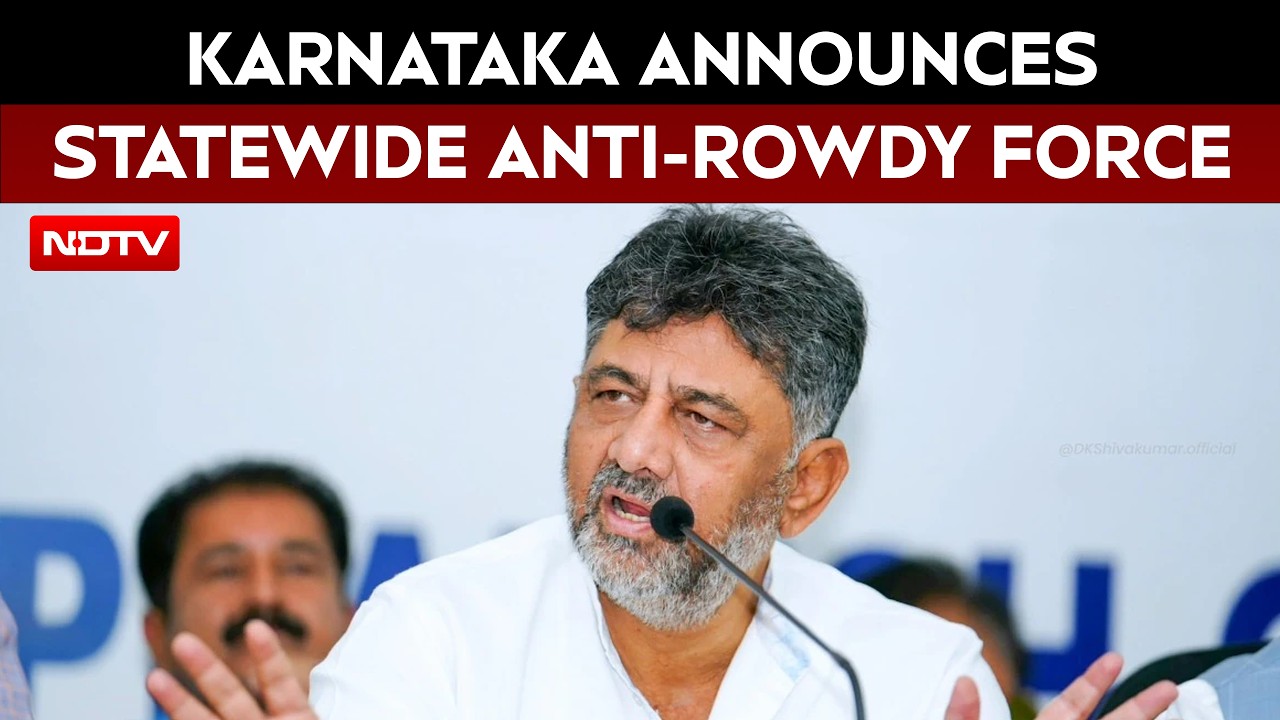 Karnataka Announces Statewide Anti-Rowdy Force To Crack Down On Criminals