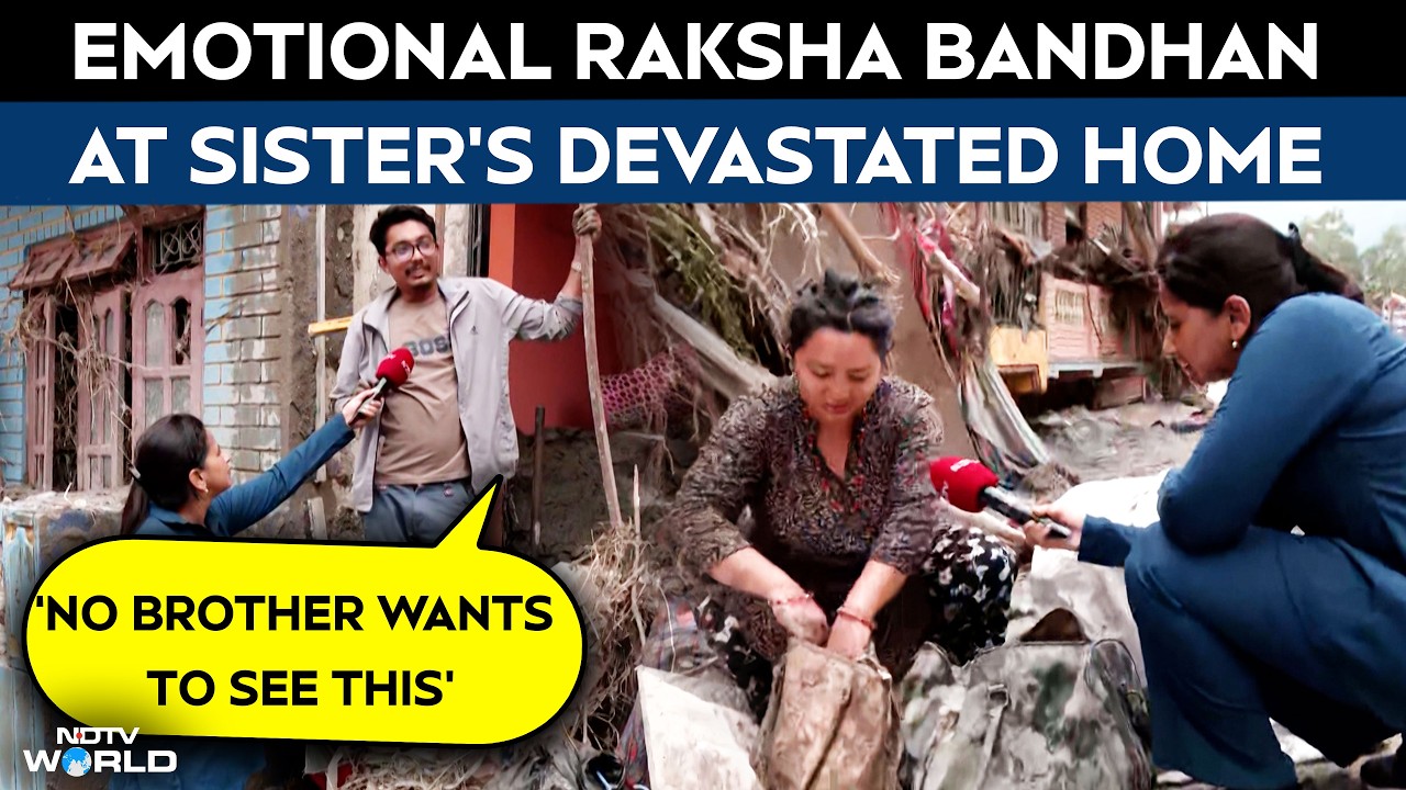Nepal Floods | 'No Brother Wants To See This': Emotional Raksha Bandhan In Flood-Hit Nepal