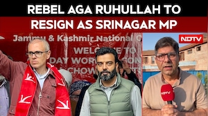 Aga Ruhullah Mehdi News | Rebel Aga Ruhullah To Resign As Srinagar MP