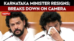 Karnataka Minister B Nagendra Resigns; Breaks Down On Camera
