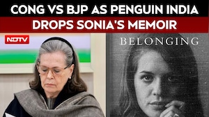 Sonia Gandhi Book Row | "There's Pressure": Cong vs BJP As Penguin India Drops Sonia Gandhi's Memoir