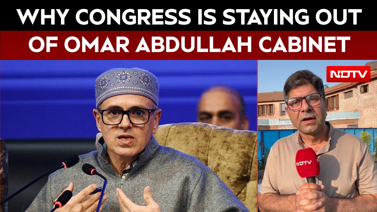 Why Congress Is Staying Out Of Omar Abdullah Cabinet