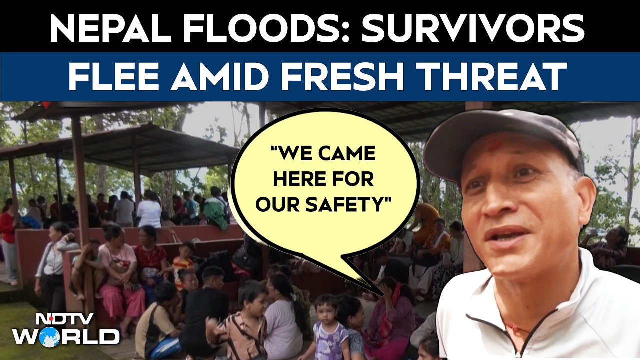 Nepal Floods: Survivors Flee To Higher Ground Amid Fresh Threat