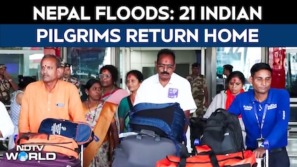 Nepal Floods: 21 Indian Pilgrims Rescued, Return Home