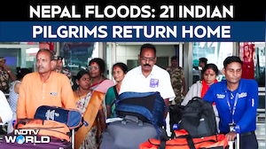 Nepal Floods: 21 Indian Pilgrims Rescued, Return Home