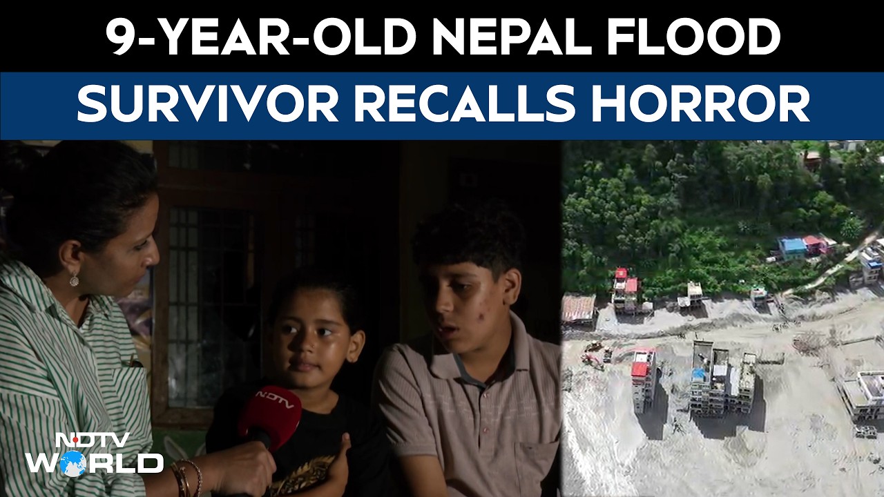 Nepal Flood News | 9-Year-Old Nepal Flood Survivor Recalls Horror