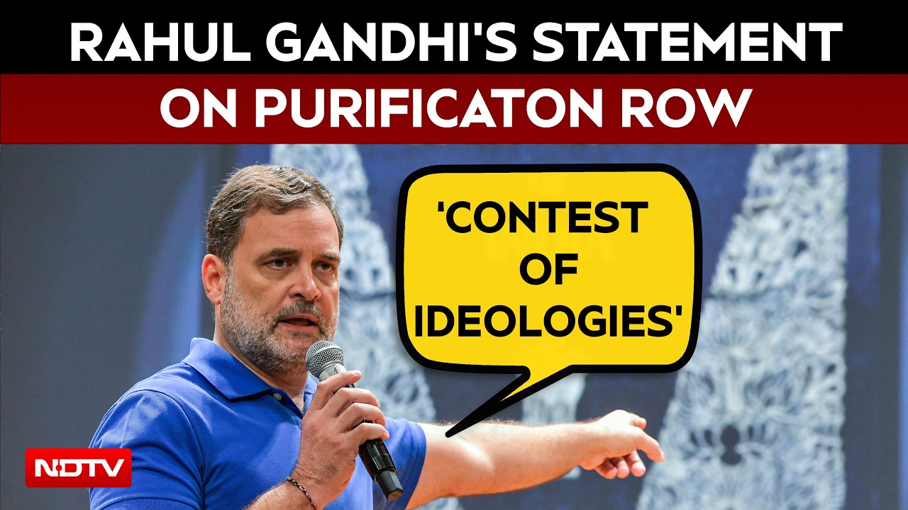 Rahul Gandhi | LoP Rahul Gandhi Launches Fierce Attack on Bjp, RSS on ‘Purification’ Row