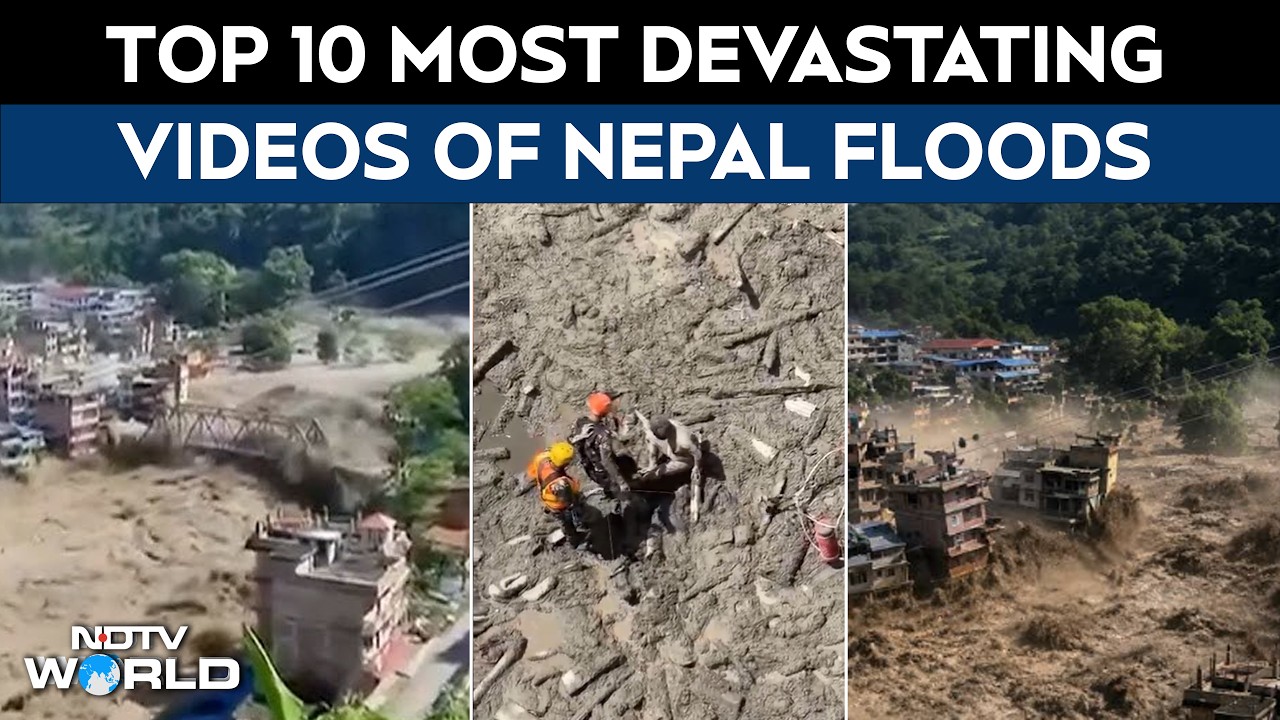 Top 10 Most Devastating Videos Of Nepal Floods | Nepal Floods