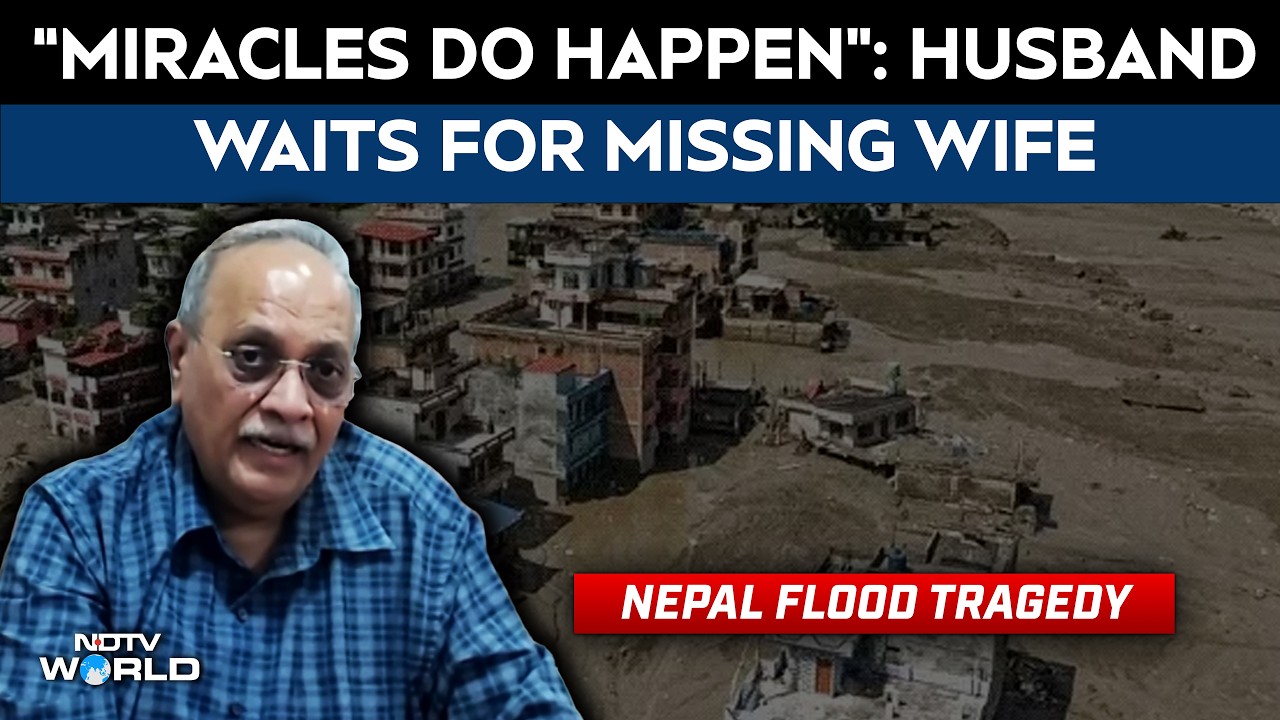 Nepal Floods: Husband Hopes For Wife After 96-Hour Rescue Op Amid Nepal Flood Horror