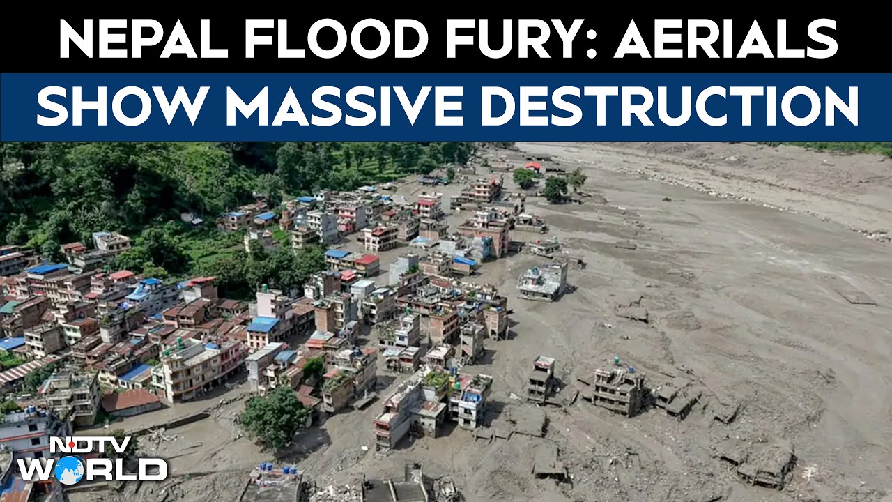 Nepal Flood Fury: Aerials Show Massive Destruction, Death Toll Rises To 676, 3,000 Missing