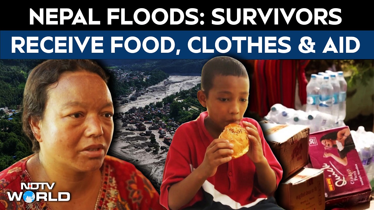 Nepal Floods: Survivors Seek Shelter As Volunteers Bring Food, Clothes & Aid